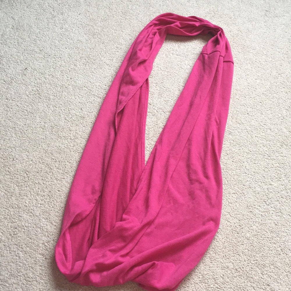 Pink Infinity Scarf